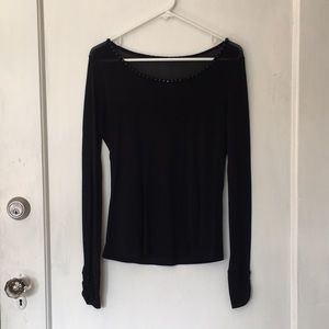 Size M Black Tops